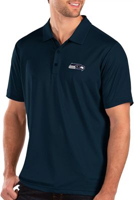 Seattle Mariners Antigua Nova Polo - Black/Gray