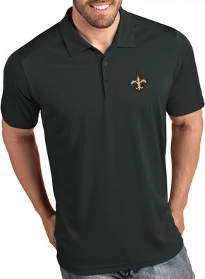 Antigua NFL New Orleans Saints Men's Tribute 1/4 Zip Pullover, White, Small