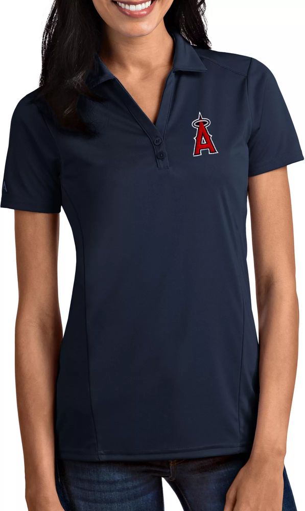 Men's Antigua Los Angeles Dodgers Tribute Polo