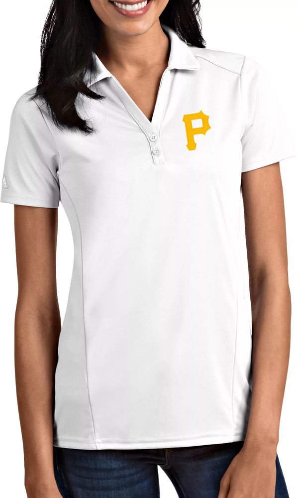 MLB Pittsburgh Pirates Men's Your Team Gray Polo Shirt - S