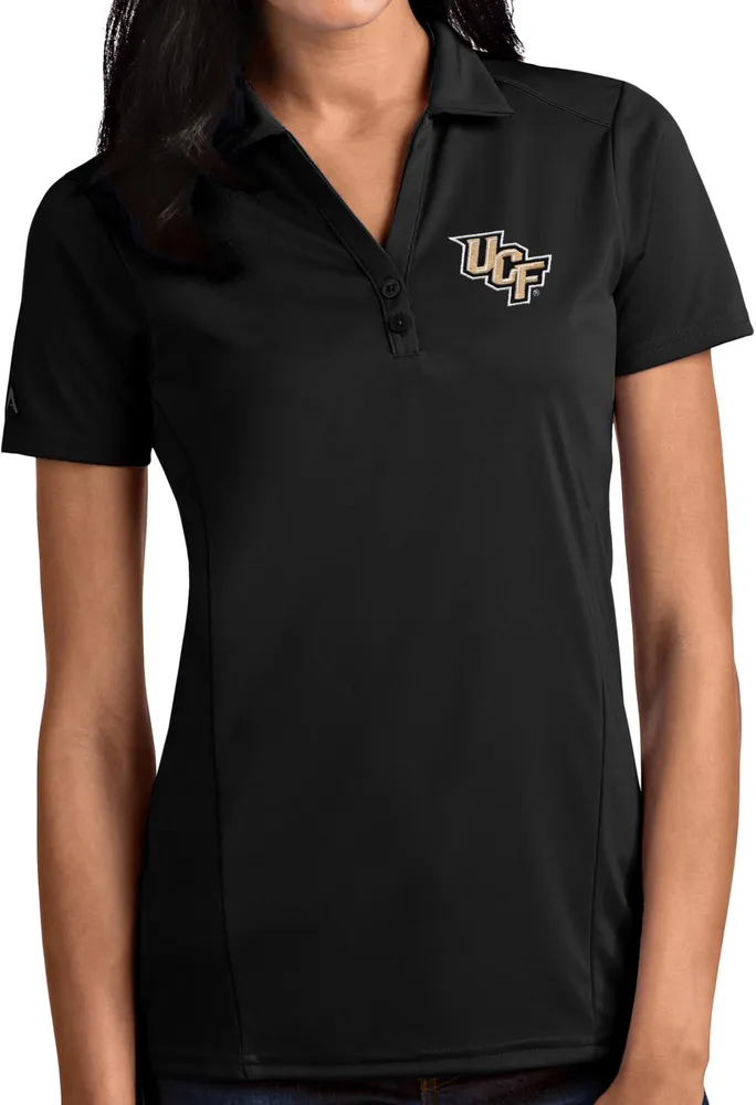 Antigua Women's UCF Knights Tribute Performance Black Polo