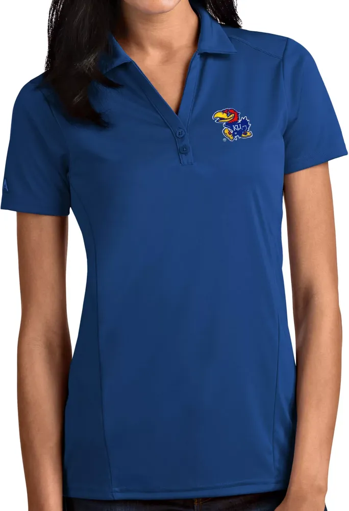 Antigua Women's Kansas Jayhawks Tribute Performance Polo