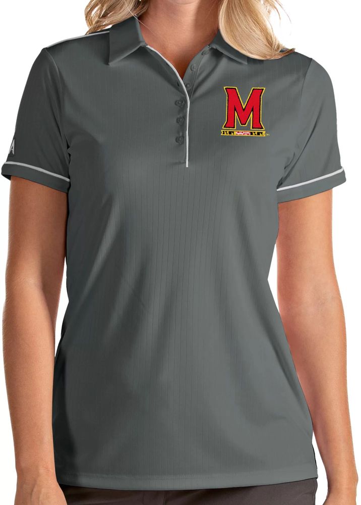 Antigua Men's Pittsburgh Pirates Tribute Grey Performance Polo