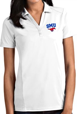 Antigua Women's Southern Methodist Mustangs Tribute Performance Polo