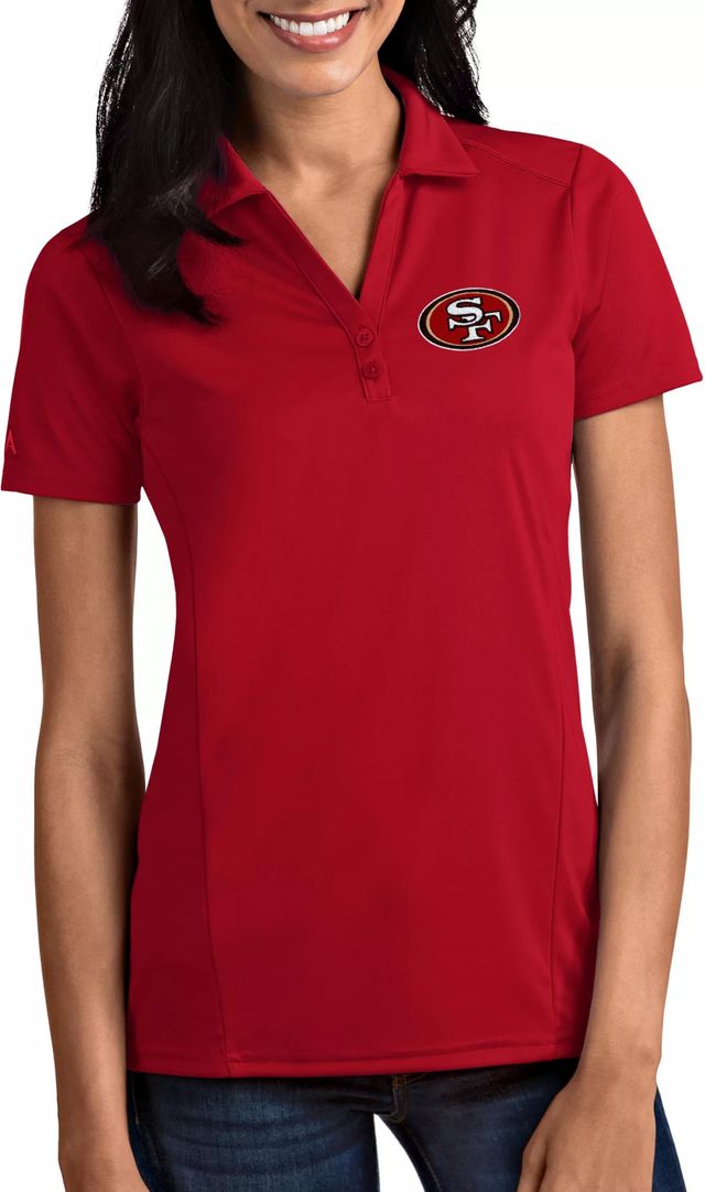 Women's George Kittle Jersey Print Scrub Top