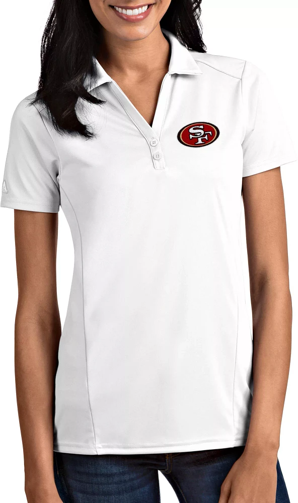 Antigua Women's San Francisco 49ers Tribute Polo