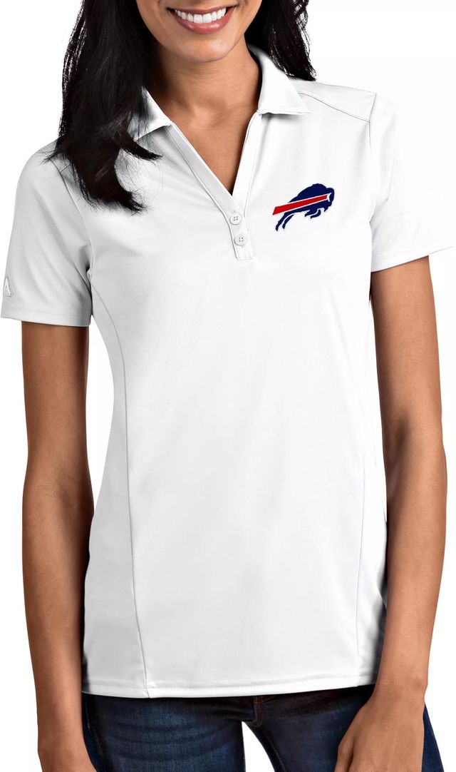 Antigua Men's Buffalo Bills Grey Legacy Pique Polo