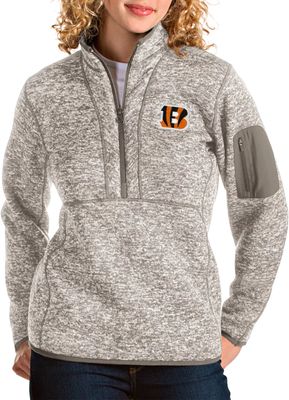 Green Bay Packers Antigua Victory Pullover Hoodie - Heather Gray