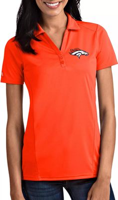 Chicago Bears Antigua Women's Tribute Polo - Navy, Size: Medium, Blue