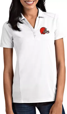 Antigua Women's Cleveland Browns Tribute Polo