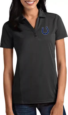 Antigua Women's Indianapolis Colts Tribute Grey Polo