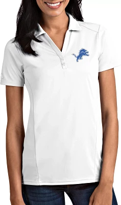 Antigua Women's Detroit Lions Tribute Polo