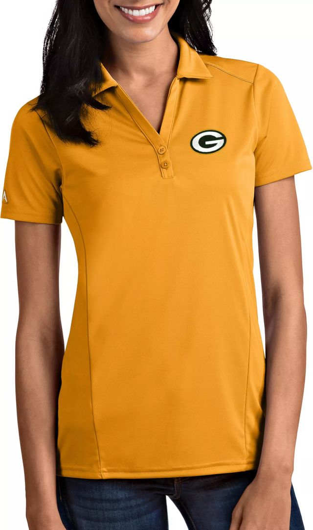 Dick's Sporting Goods Antigua Women's Pittsburgh Steelers Tribute Gold Polo