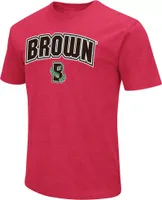 Colosseum Men's Brown University Bears Red Dual Blend T-Shirt