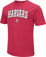 Colosseum Men's Harvard Crimson Crimson Dual Blend T-Shirt