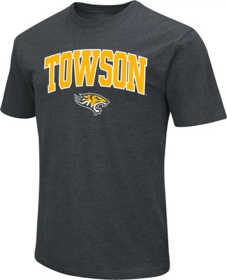 Colosseum Men's Towson Tigers Dual Blend Black T-Shirt