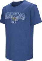 Colosseum Youth Memphis Tigers Blue Dual Blend T-Shirt