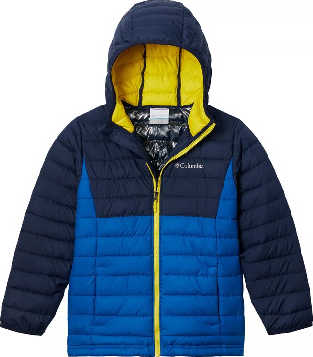 Tommy Hilfiger Men's Quilted Color Blocked Hooded Puffer Jacket