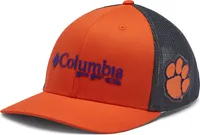 Columbia Men's Clemson Tigers Orange PFG Mesh Adjustable Hat