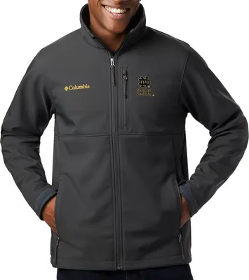 Columbia Men's Notre Dame Fighting Irish Grey Ascender Jacket