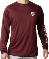 Columbia Men's Texas A&M Aggies Maroon Terminal Tackle Long Sleeve T-Shirt