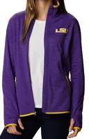 Columbia Women's LSU Tigers Purple Darling Days Full-Zip Hoodie