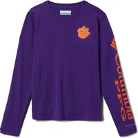 Columbia Youth Clemson Tigers Regalia Terminal Tackle Long Sleeve T-Shirt