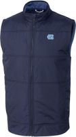 Cutter & Buck Men's North Carolina Tar Heels Navy Stealth Full-Zip Vest