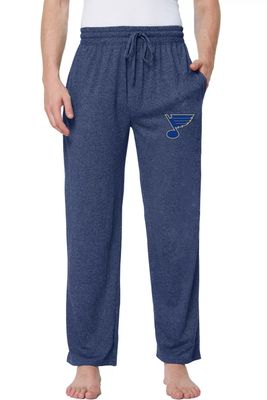 Concepts Sports Women's St. Louis Blues Navy Mainstream Pants, Large, Blue