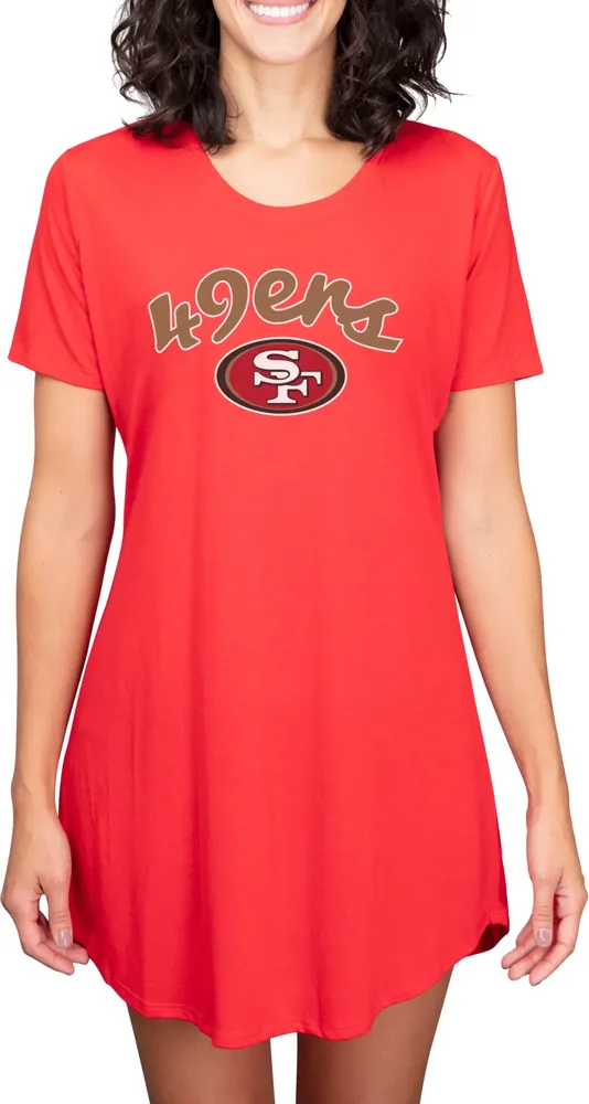 Concepts Sport Women's San Francisco 49ers Red Nightshirt