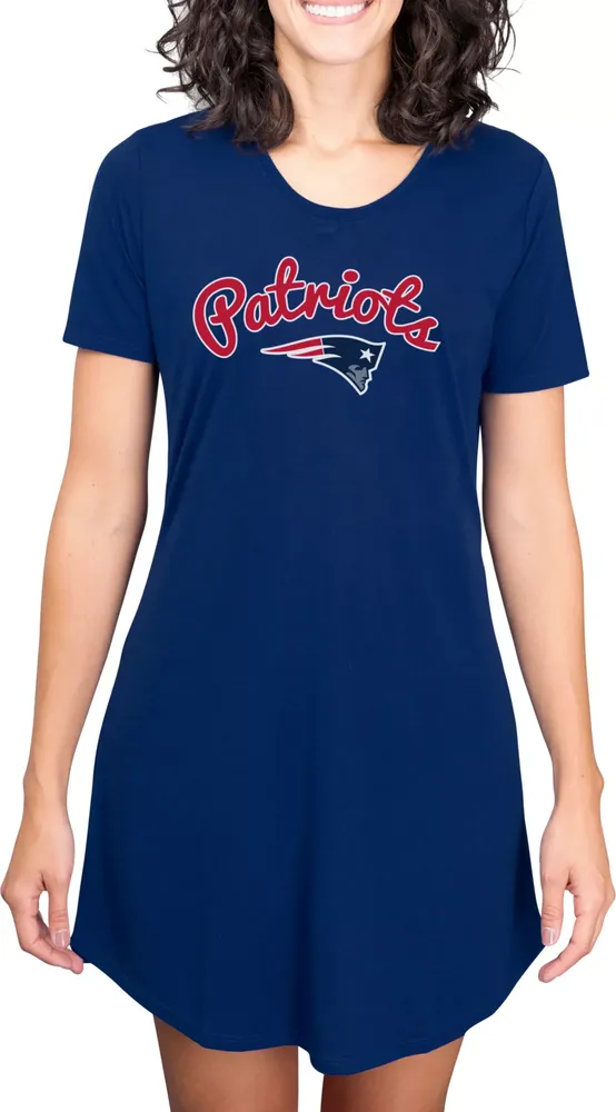 Concepts Sport Women's New England Patriots Navy Nightshirt