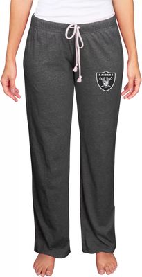 Las Vegas Raiders Concepts Sport Quest Knit Pants - Charcoal