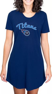 Concepts Sport Women's Tennesee Titans Navy Nightshirt