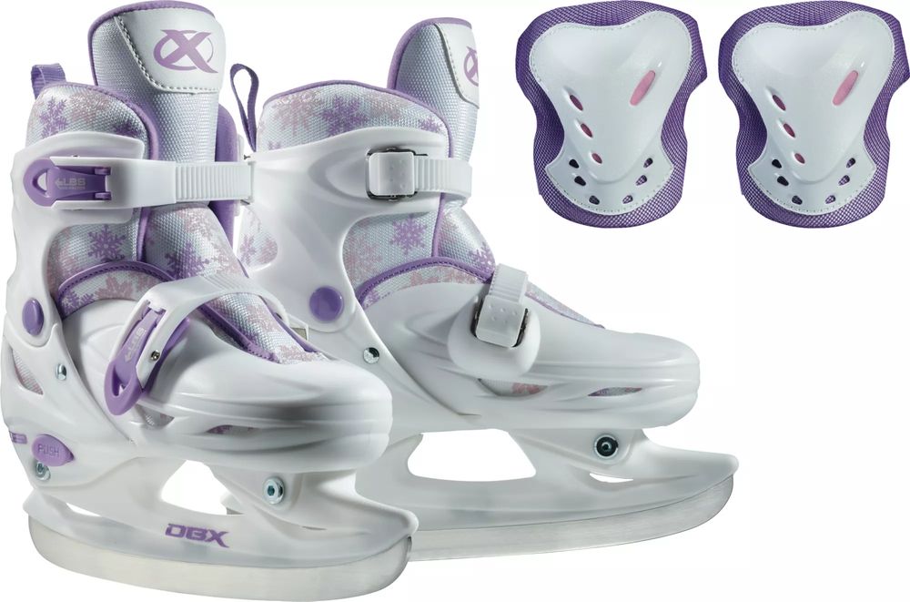 DBX Girls' Adjustable Skates Package ‘20