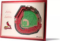 You the Fan St. Louis Cardinals 5-Layer StadiumViews 3D Wall Art