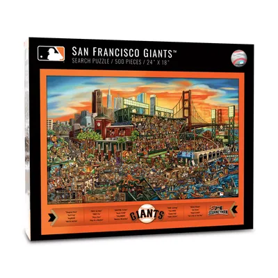 You the Fan San Francisco Giants Find Joe Journeyman Puzzle