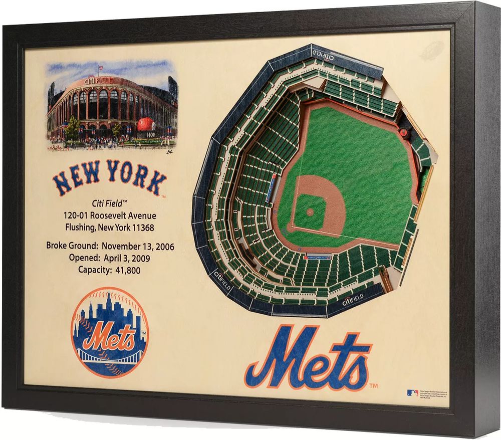 You the Fan New York Mets 25-Layer StadiumViews 3D Wall Art