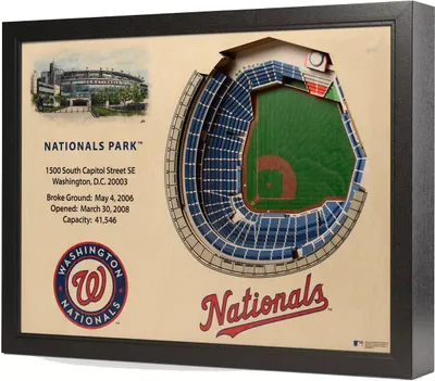 You the Fan Washington Nationals 25-Layer StadiumViews 3D Wall Art