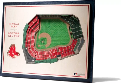 You the Fan Boston Red Sox 5-Layer StadiumViews 3D Wall Art