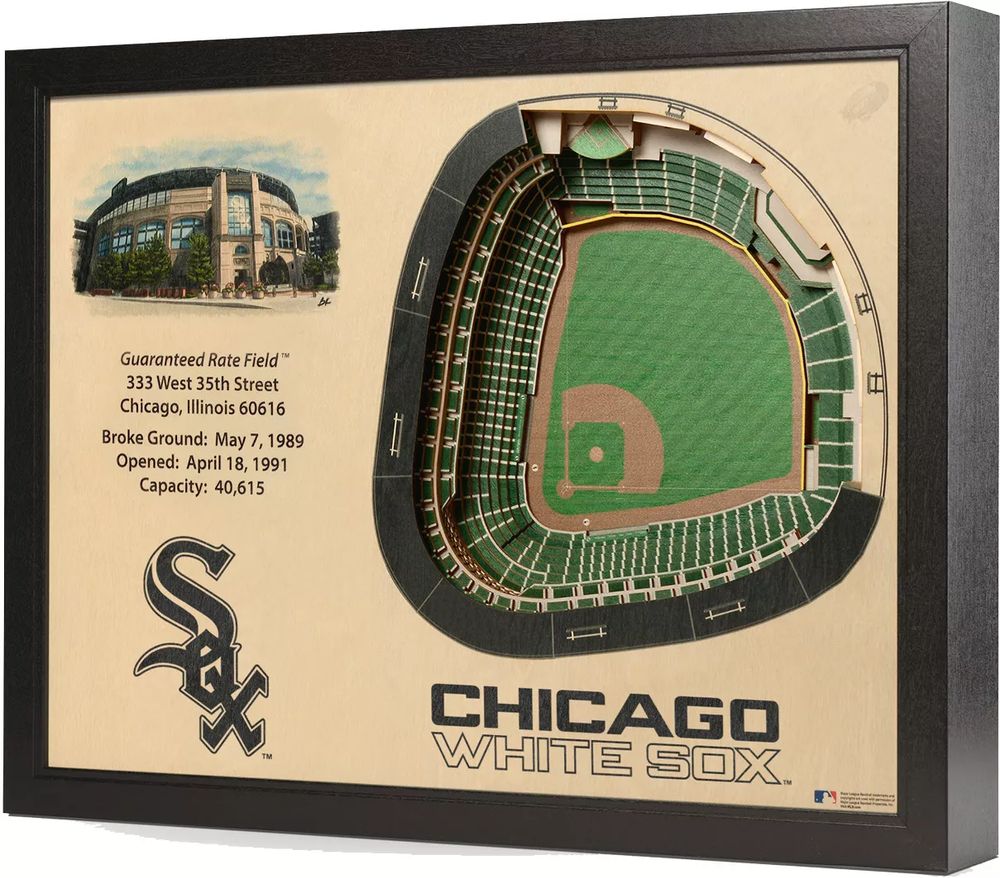 You the Fan Chicago White Sox 25-Layer StadiumViews 3D Wall Art