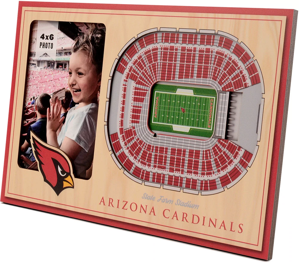 You the Fan Arizona Cardinals 3D Picture Frame