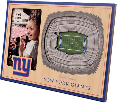 You the Fan New York Giants 3D Picture Frame