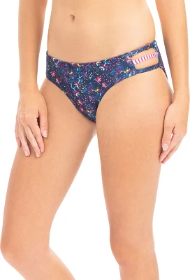 Dolfin Women's Uglies Revibe Print Strappy 2-Piece Swim Bottoms