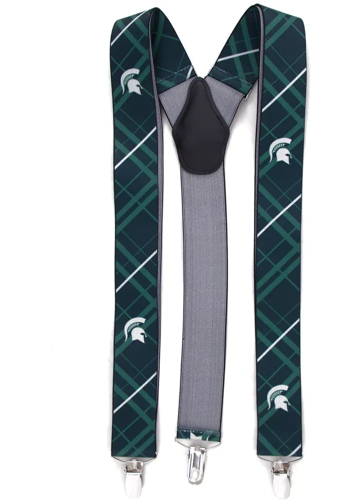 Eagles Wings Michigan State Spartans Oxford Suspenders