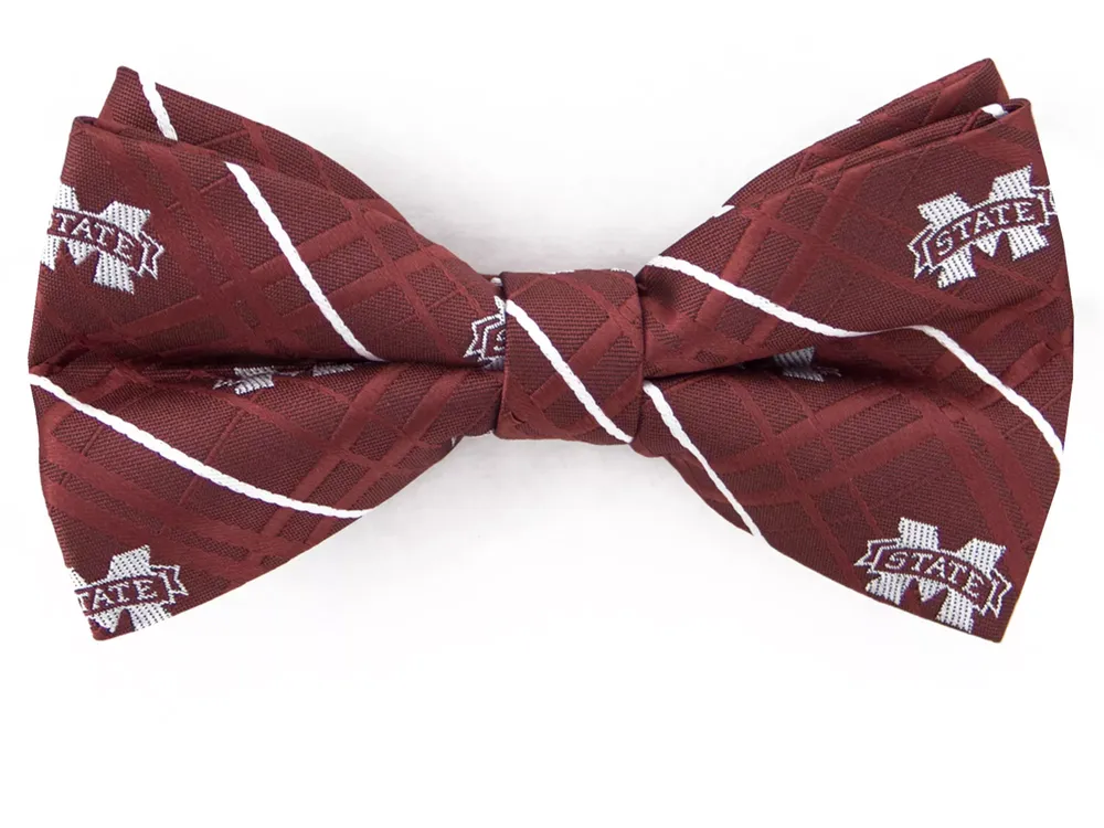 Eagles Wings Mississippi State Bulldogs Oxford Bow Tie