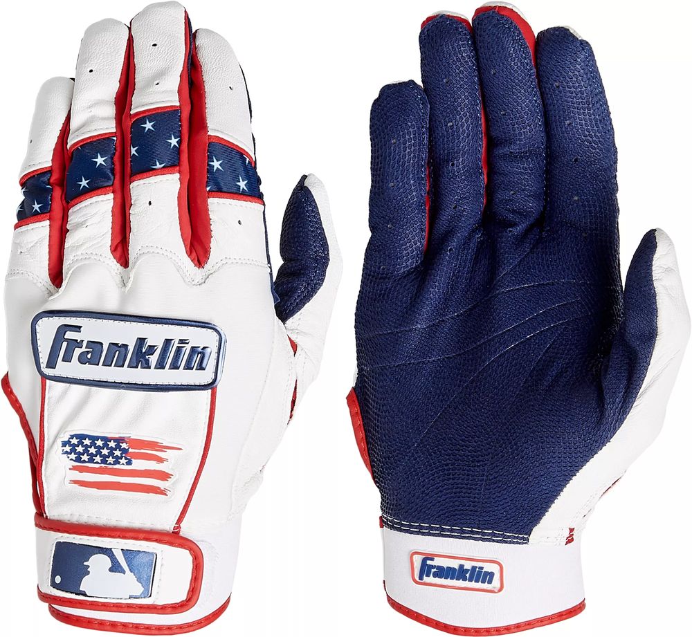 Franklin Atlanta Braves Youth Batting Gloves