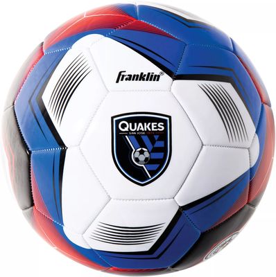 Franklin San Jose Earthquakes Size 5 Soccer Ball