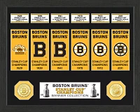 Highland Mint Boston Bruins Stanley Cup Banner Collection Photo Mint