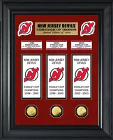 Highland Mint New Jersey Devils Stanley Cup Deluxe Banner Collection Photo Mint