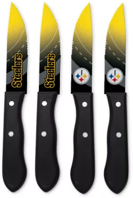Sports Vault Pittsburgh Steelers Steak Knives
